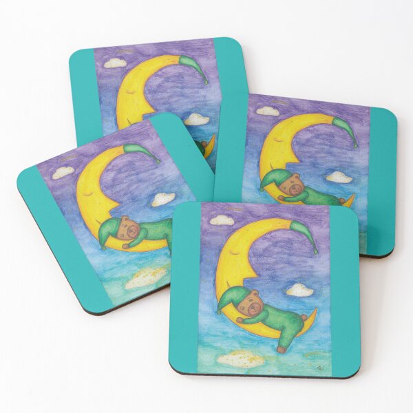 Item preview, Sleeping bear to sweet hearts designed and sold by TurquoisGallery.