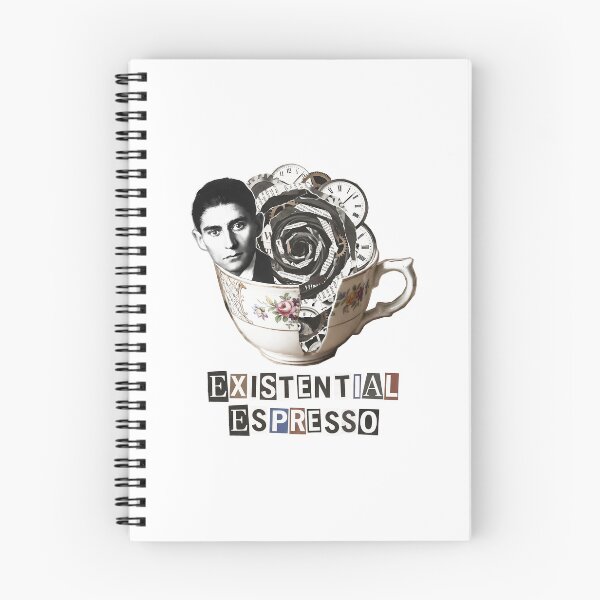 Artikelvorschau, Franz Kafka Literarische Vintage-Collage-Kunst entworfen und verkauft von OzzFrequency.