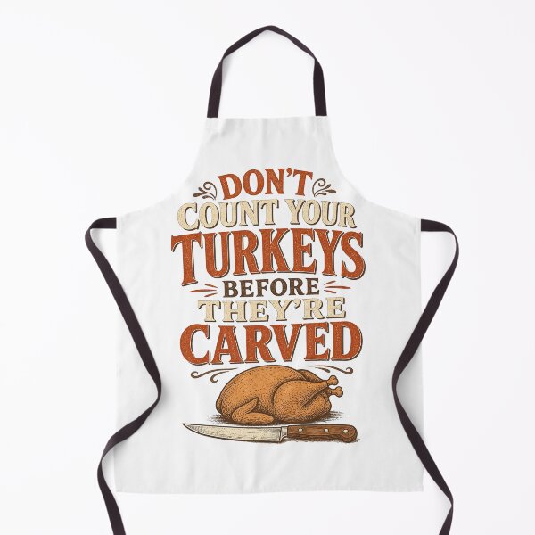 Item preview, Don't Count Your Turkeys Before They're Carved Shirt designed and sold by CerealBoxInk.