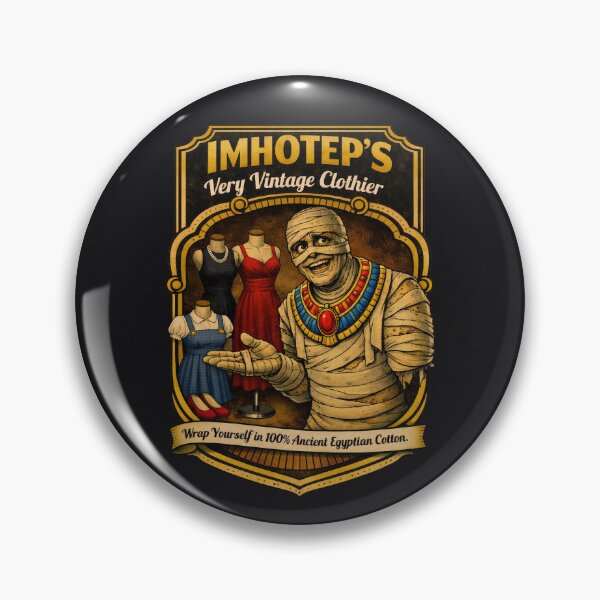 Item preview, Imhotep's Very Vintage Clothier designed and sold by Omaha Jones T-Shirts and More.