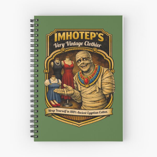 Item preview, Imhotep's Very Vintage Clothier designed and sold by Omaha Jones T-Shirts and More.