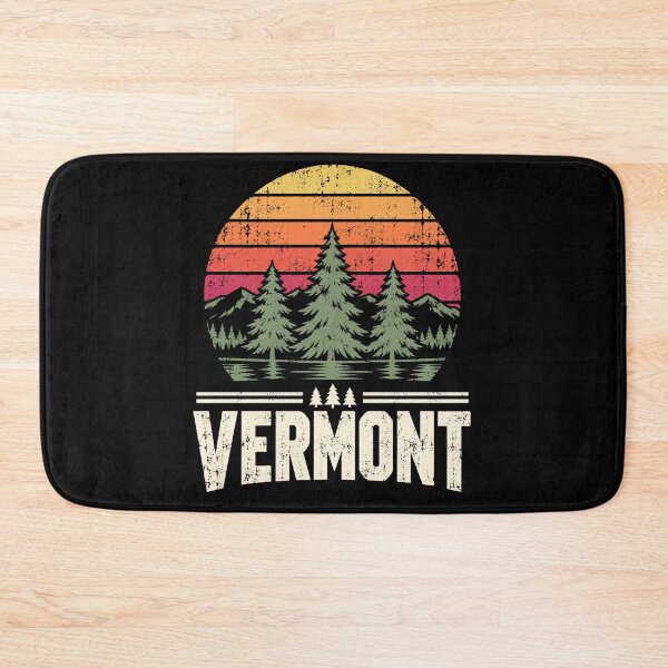 Item preview, Vermont Vintage Sunset Forest Mountain Retro Graphic designed and sold by anapldv.