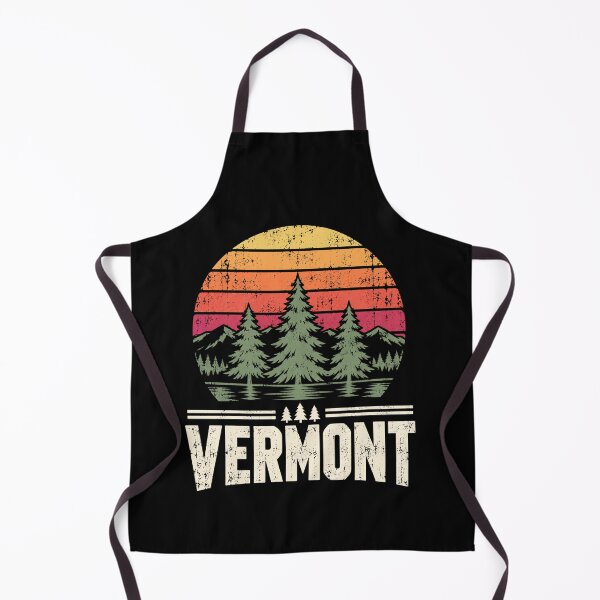 Item preview, Vermont Vintage Sunset Forest Mountain Retro Graphic designed and sold by anapldv.