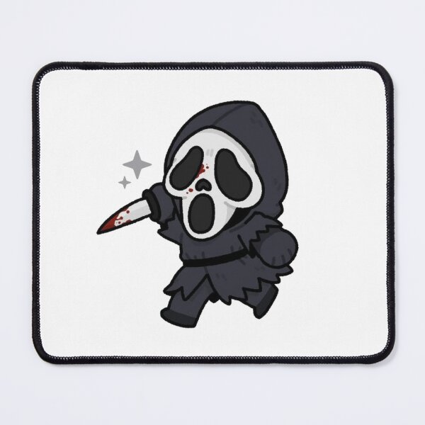 Item preview, Adorably Deadly Cute Chibi Ghostface designed and sold by TheStickLab.