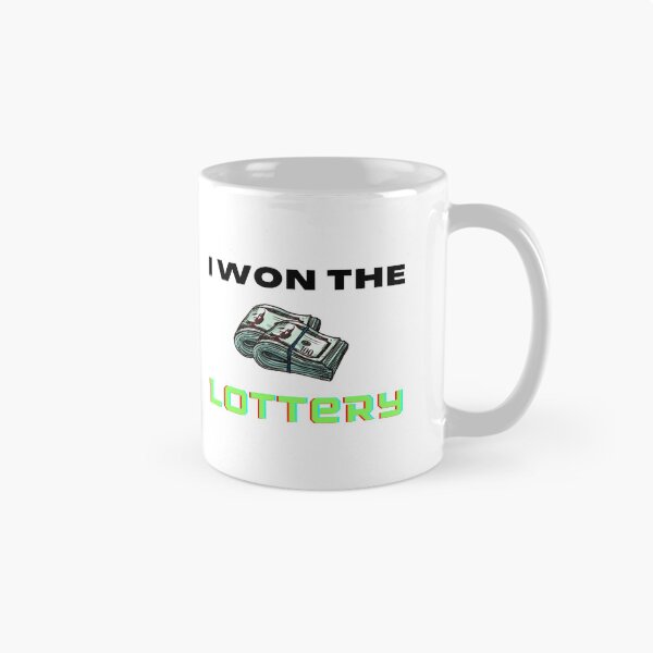 Item preview, I Won the Lottery – Funny Lucky Winner Statement designed and sold by UlDesigns.