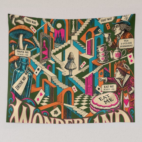 Item preview, Wonderland — A Study in Impossible Geometry designed and sold by Cohaagens Bazaar.