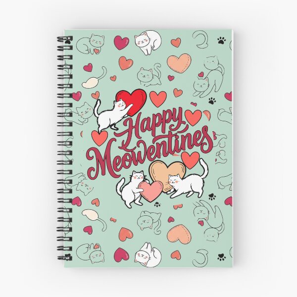 Item preview, Happy Mewentines Cute Valentine Cats designed and sold by ArtDesignTp.