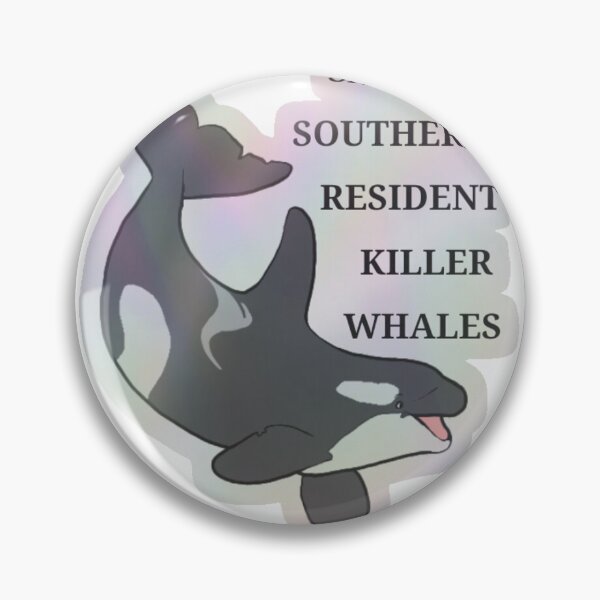 Item preview, Save the southern resident orcas sticker designed and sold by LoneStarCeta.