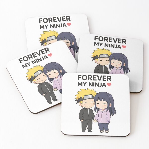 Item preview, Forever My Ninja Anime Couple T-Shirt  Cute Chibi Love Design designed and sold by BourgeoisMeagan.