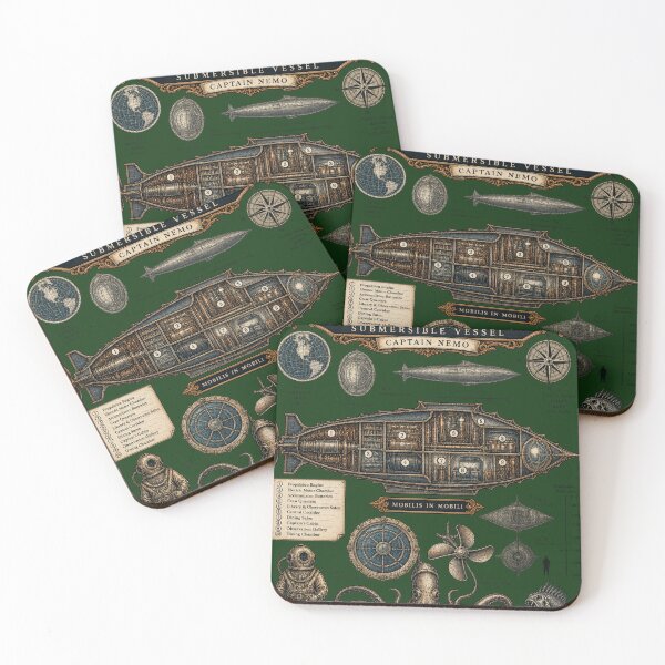 Item preview, Nautilus — Captain Nemo’s Submersible Vessel designed and sold by Cohaagens Bazaar.