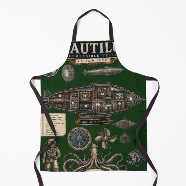 Item preview, Nautilus — Captain Nemo’s Submersible Vessel designed and sold by Cohaagens Bazaar.