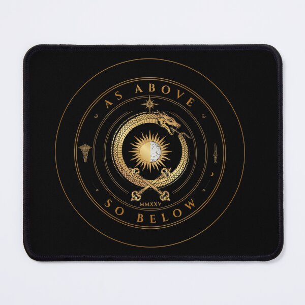 Item preview, Hermetic As Above So Below Occult Symbol Design Graphic Tee v4 designed and sold by DarylWelsh2024.
