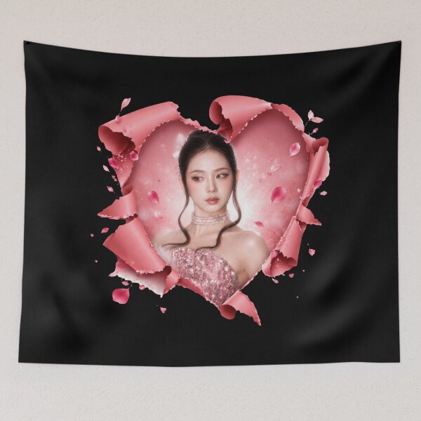 Item preview, Jisoo BLACKPINK Fan Art – Elegant K-Pop Idol Portrait Aesthetic BLINK Artwork designed and sold by Kimheawon.