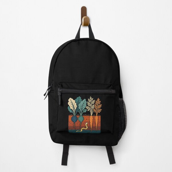 Item preview, Radish Root Vegetable Art with Underground Garden Scene designed and sold by anapldv.