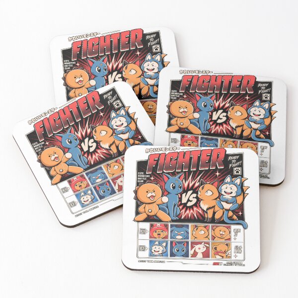Item preview, Cute Monster Fighter Battle Club designed and sold by sazuii.