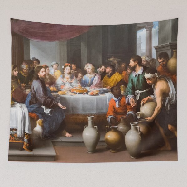 Item preview, The Marriage Feast at Cana | Bartolomé Murillo designed and sold by Oliveirallan.