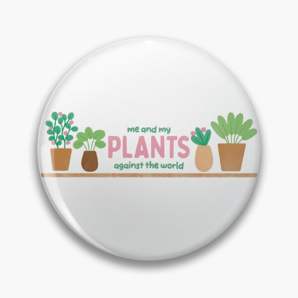 Item preview, Me and My Plants Against the World Cute Houseplant Shelf designed and sold by winterpumpkin.