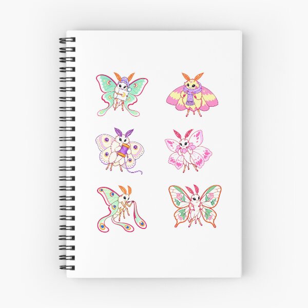 Item preview, Colorful Fantasy Moths designed and sold by Zoolumi.