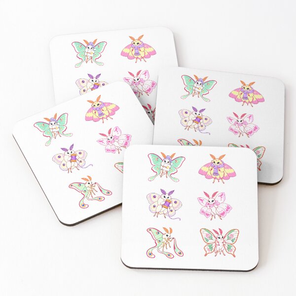 Item preview, Colorful Fantasy Moths designed and sold by Zoolumi.