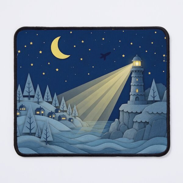 Item preview, Lighthouse in the Starlight designed and sold by Xeneros.
