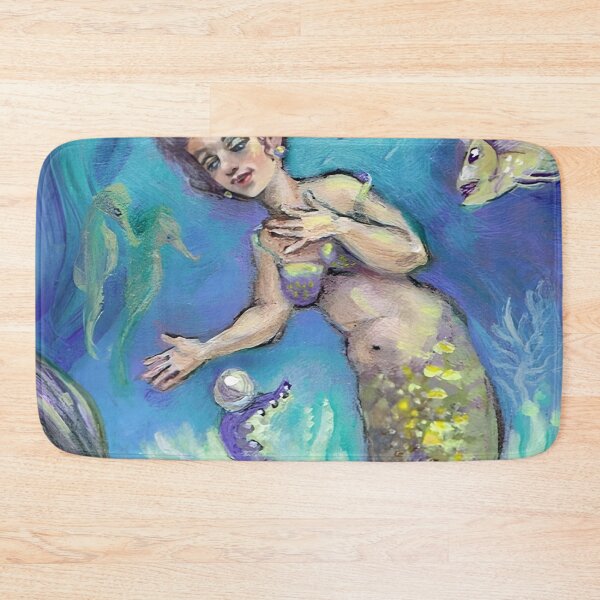 Item preview, Mermaid and Purple Octopus Pearl Story designed and sold by tbartstay.