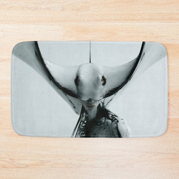 Item preview, Stingray Humanoid| Minimalist Dark Fantasy Art designed and sold by Audra-studio.