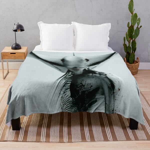 Item preview, Stingray Humanoid| Minimalist Dark Fantasy Art designed and sold by Audra-studio.