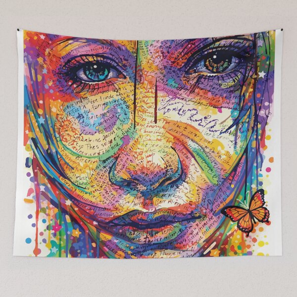Item preview, Don't Try to Understand Me - Colorful Portrait designed and sold by photossmirnov.
