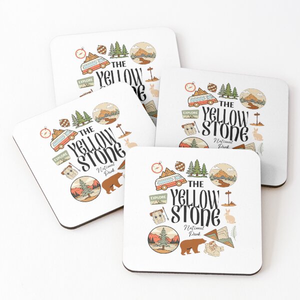 Item preview, Yellowstone National State Park Classic T-shirt Sticker designed and sold by ThinkNature!.