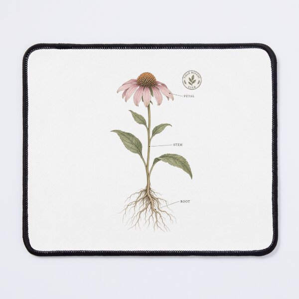 Item preview, Field Botany Club Wildflower Badge designed and sold by Inkworksbyshery.