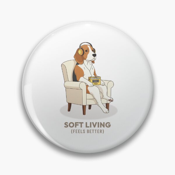Item preview, Beagle Listening to Music Cassette Vintage Aesthetic designed and sold by COZY VINTAGE animal.
