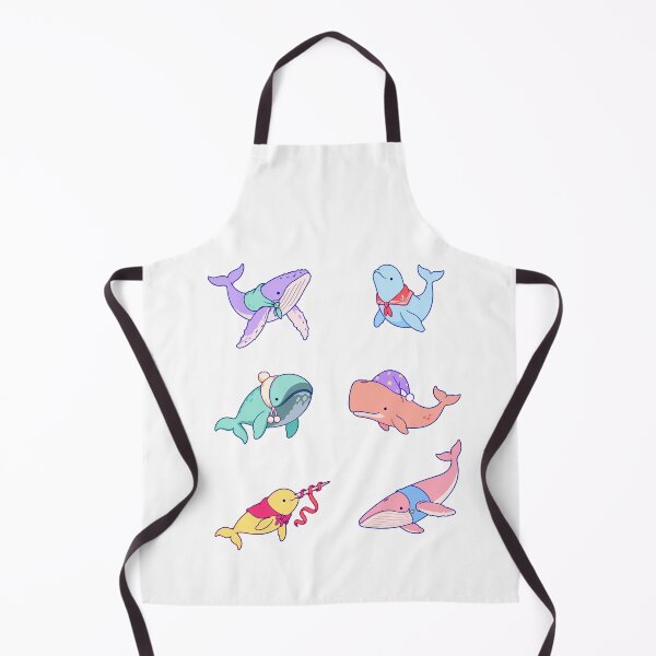 Item preview, Whales in Cozy Outfits designed and sold by Zoolumi.