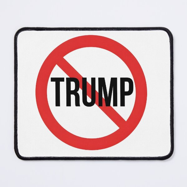 Item preview, Anti Trump Prohibit Symbol Sticker designed and sold by stylishsketcher.