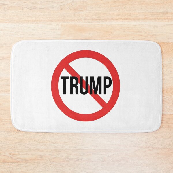 Item preview, Anti Trump Prohibit Symbol Sticker designed and sold by stylishsketcher.