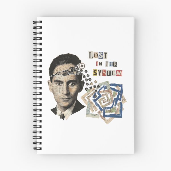 Item preview, Franz Kafka Literary Vintage Collage Art designed and sold by OzzFrequency.