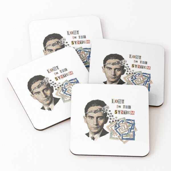 Item preview, Franz Kafka Literary Vintage Collage Art designed and sold by OzzFrequency.