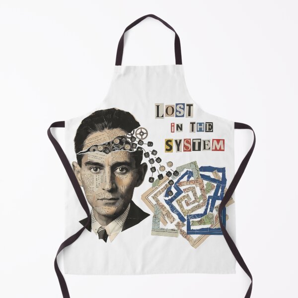 Item preview, Franz Kafka Literary Vintage Collage Art designed and sold by OzzFrequency.