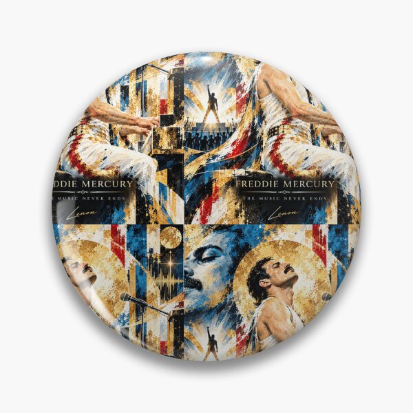 Item preview, Freddie Mercury | Symphony of Golden Light designed and sold by SHOCAMPOS DESIGNS .