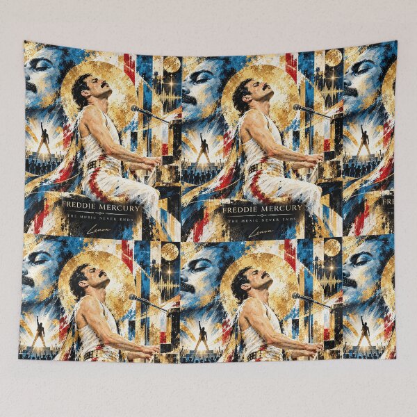 Item preview, Freddie Mercury | Symphony of Golden Light designed and sold by SHOCAMPOS DESIGNS .
