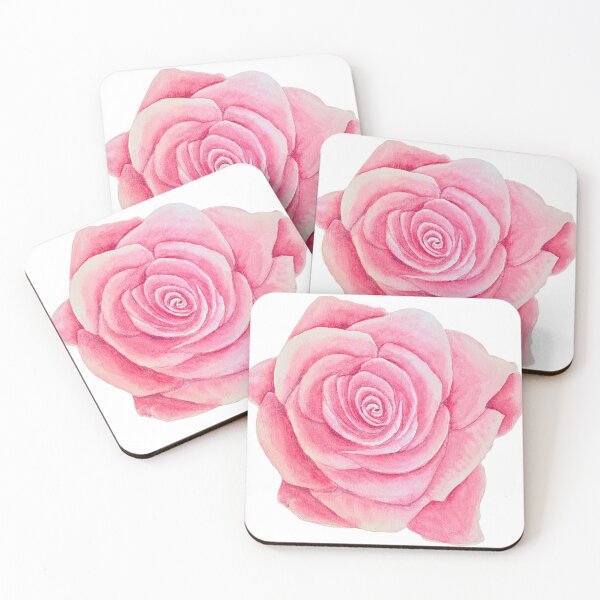 Item preview, Just Rose – Pink Watercolor Rose designed and sold by MiniRadiance.