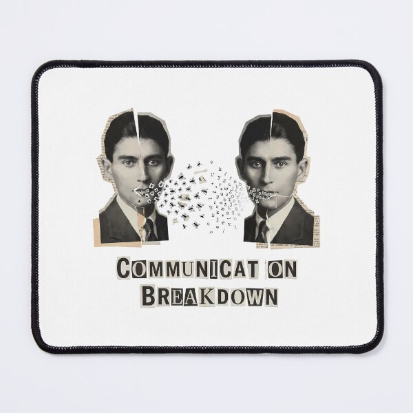 Item preview, Franz Kafka Literary Vintage Collage Art designed and sold by OzzFrequency.