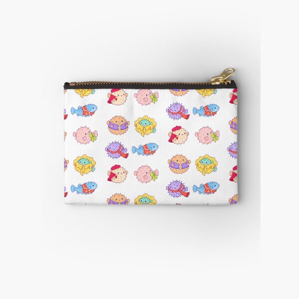 Item preview, Colorful Pufferfish in Outfits designed and sold by Zoolumi.