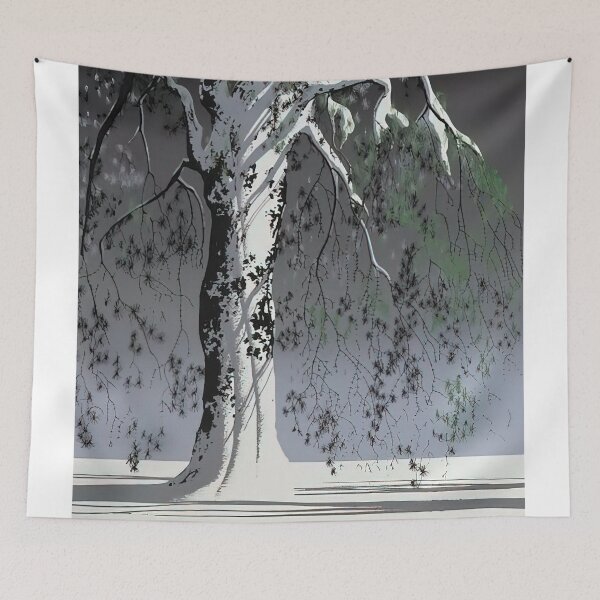Item preview, Fir tree in snow designed and sold by EtherShadeArt.