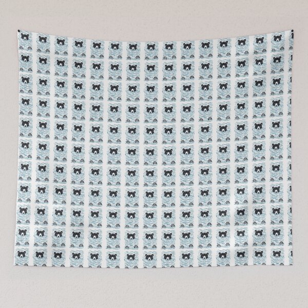 Item preview, Bear Swimming Calmly in Blue Ocean Waves designed and sold by Moizento.