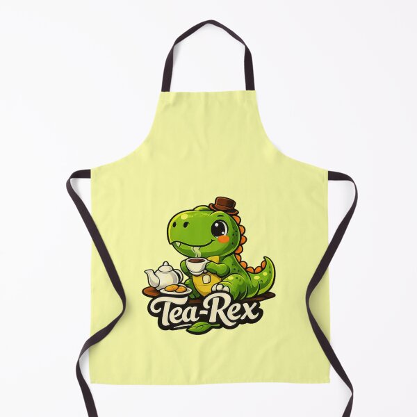 Item preview, Tea‑Rex Funny Dinosaur Quote designed and sold by Dew Drop Designs.