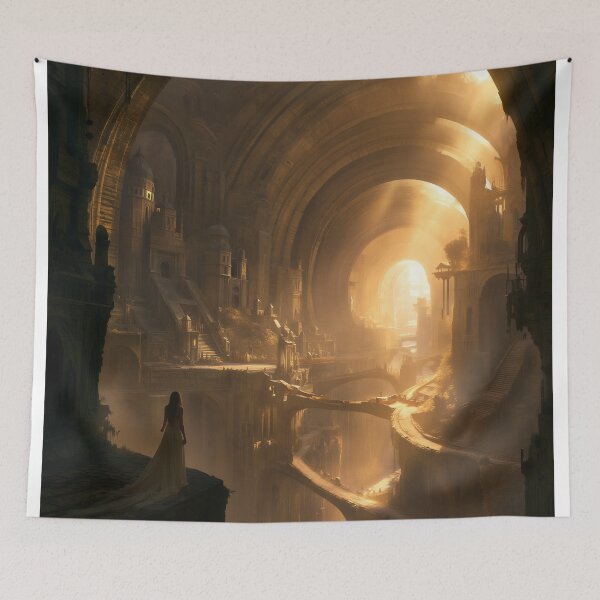 Item preview, The City Beyond the Last Light designed and sold by oanaunciuleanu.