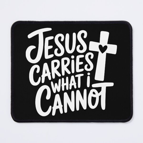 Item preview, Jesus Carries What I Cannot designed and sold by theartfulaspie.