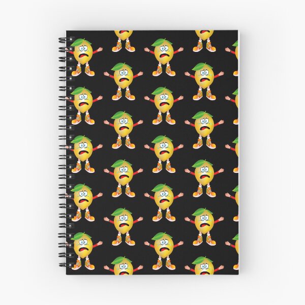 Item preview, Crying Lemon Animated Character Boy Version designed and sold by ExpressiveToon.