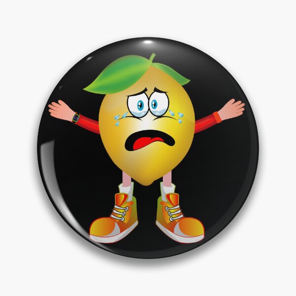 Item preview, Crying Lemon Animated Character Boy Version designed and sold by ExpressiveToon.