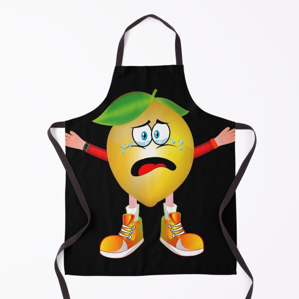 Item preview, Crying Lemon Animated Character Boy Version designed and sold by ExpressiveToon.